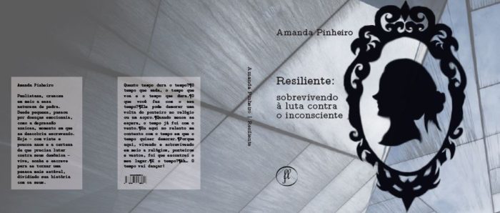 Capa aberta do livro Resiliente: sobrevivendo à luta contra o inconsciente